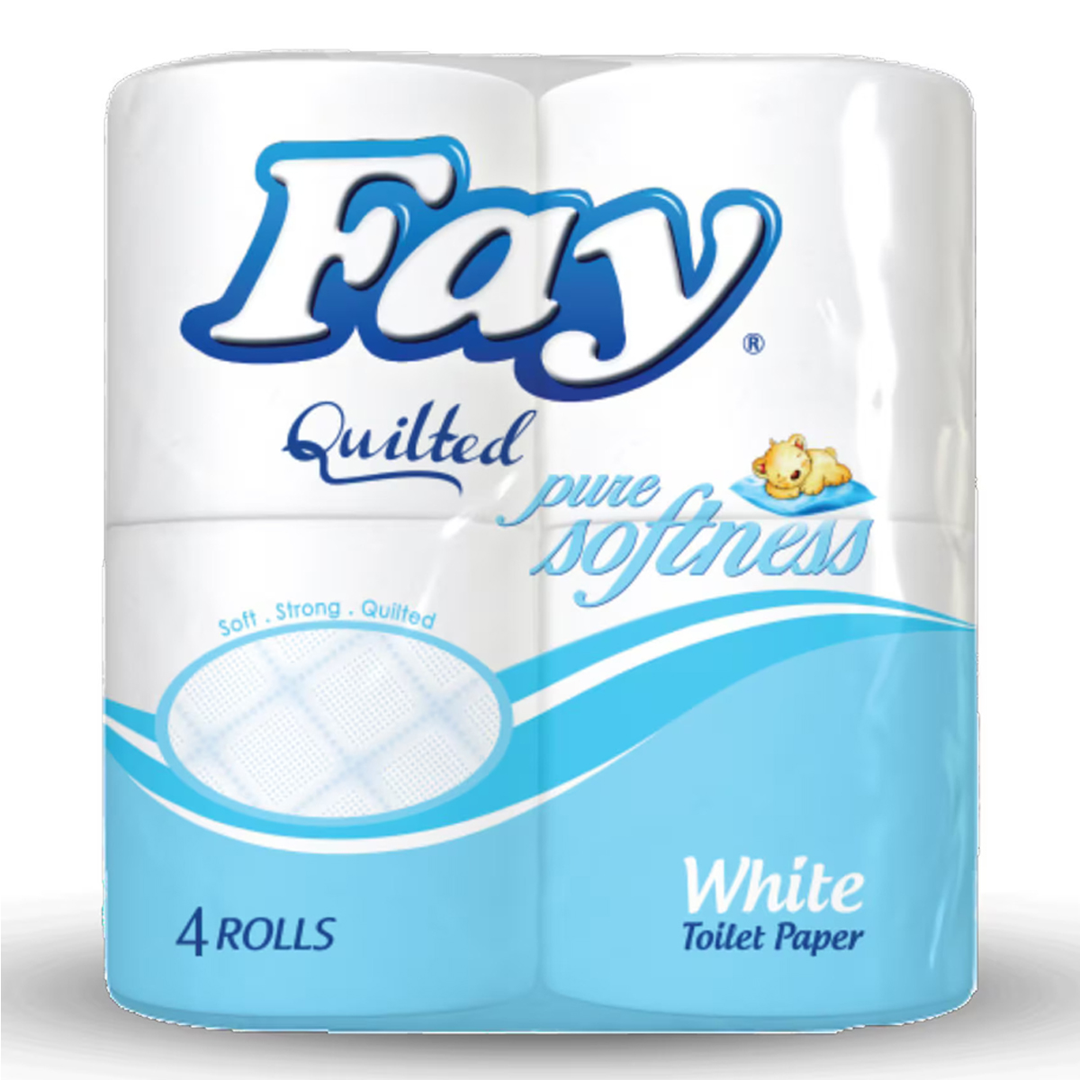 Fay Toilet Tissue 2 Ply 4 Rolls